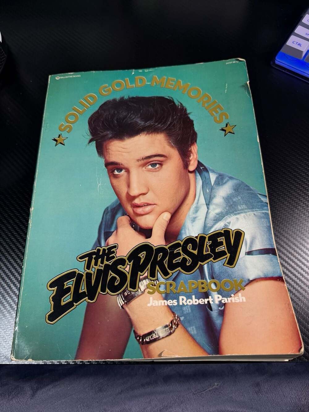 The Elvis Presley Scrapbook by James Robert Parish (1976 Third Printing)